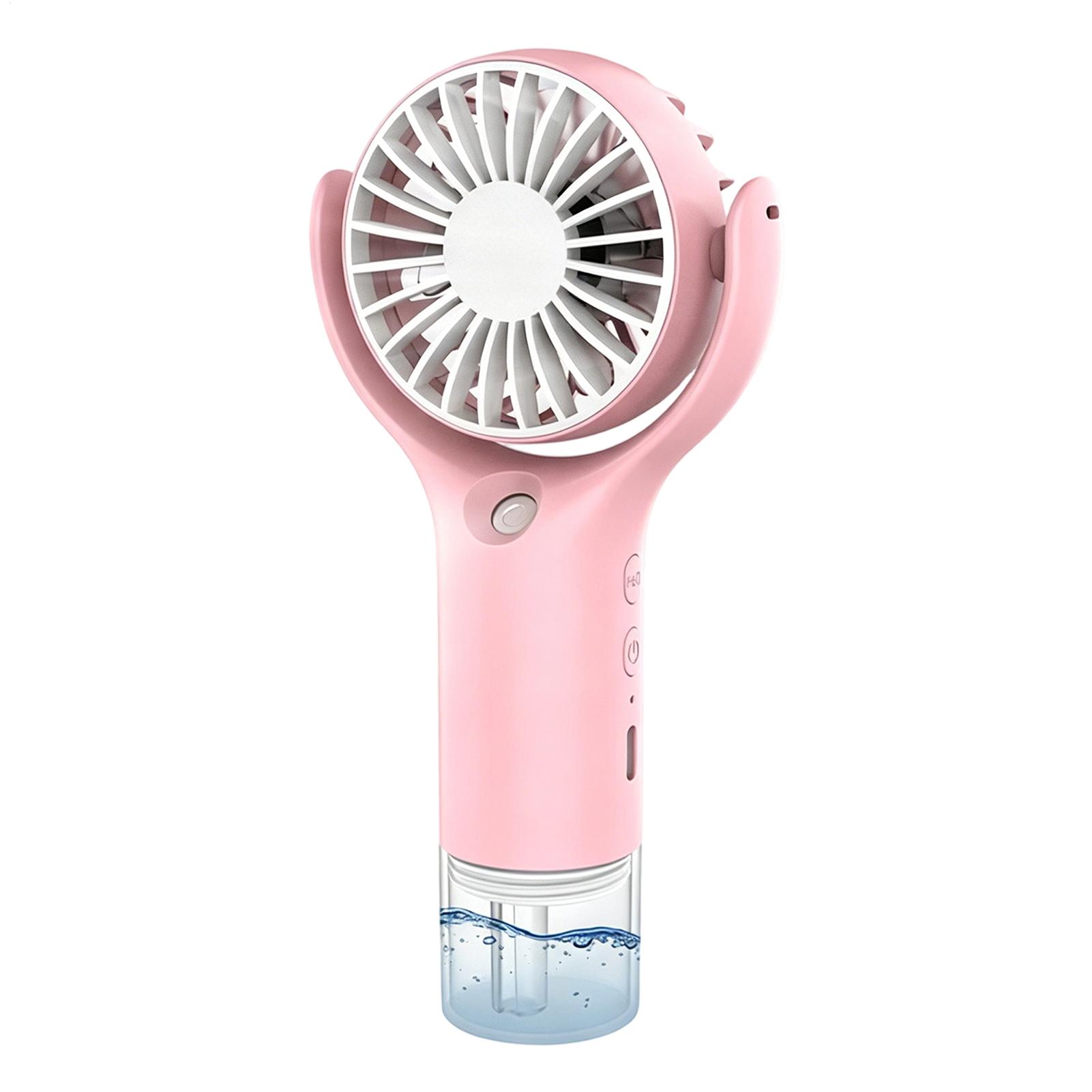Outdoor Camping Misting Fan - Portable Fan with Mist USB Charging