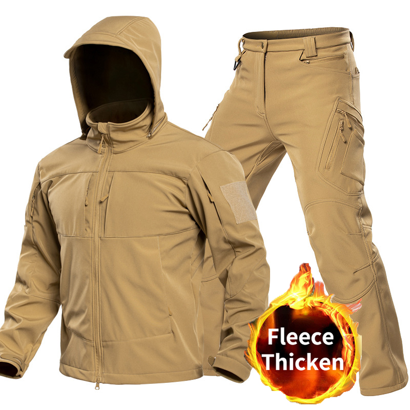Camping Outdoor Clothing - Outdoor Tactical Softshell Suit for Men