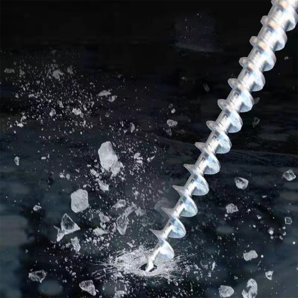 Outdoor Camping Essential Gear - 4pcs Ice Nail Anchors Metal Rubber-Coated