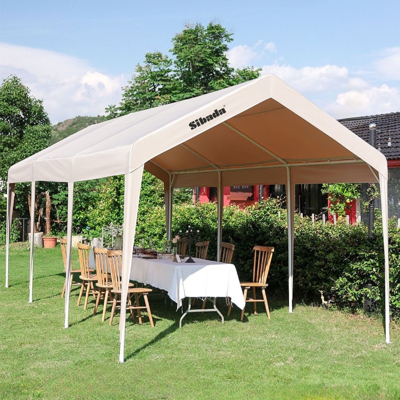 Waterproof Tarp Shelter - Foldable Sun-proof Waterproof Sun Shelter Thickened