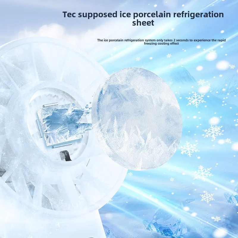 Ice compress high-speed coolin - огляд і ціна Outdoor Camping Misting Fan