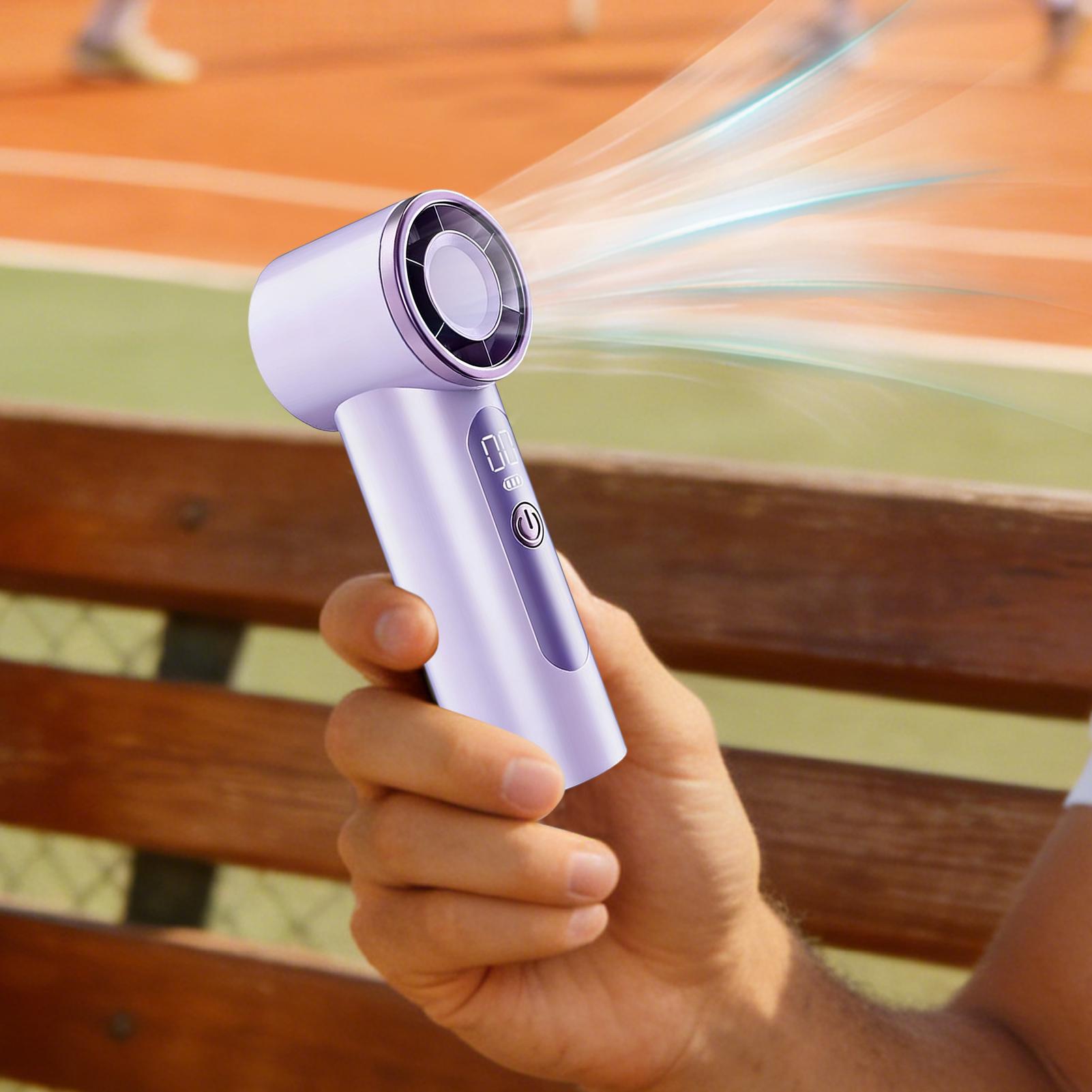 USB Rechargeable Mini Handheld - огляд і ціна Camping Quiet