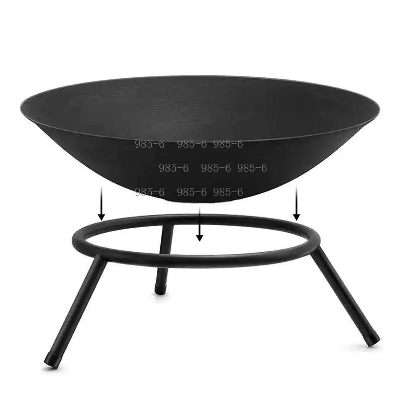 60cm  modern outdoor cast iron - огляд і ціна Outdoor Camping Fireplace
