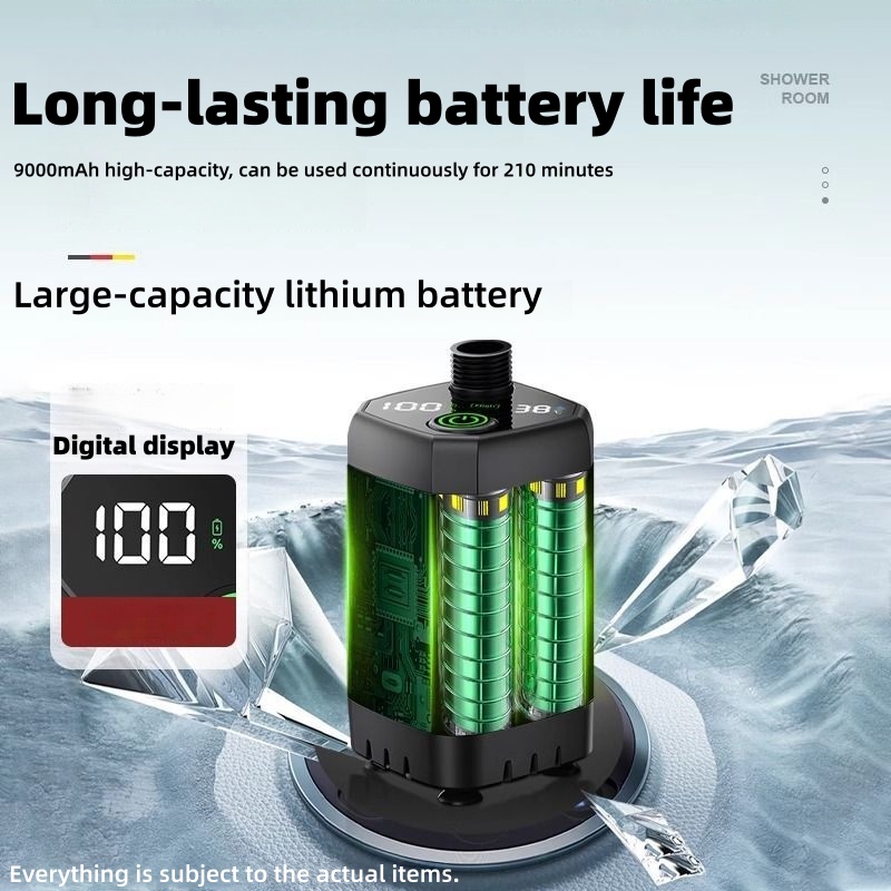 Portable Outdoor Electric Show - огляд і ціна Portable Camping Shower