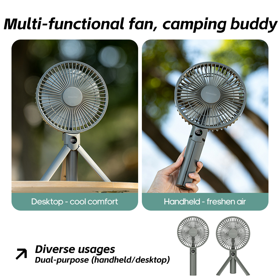 New Portable Folding Handheld  - огляд і ціна Outdoor Camping Misting Fan