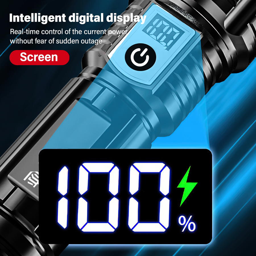 High Power 200000LM LED Flashl - огляд і ціна Camping Lantern