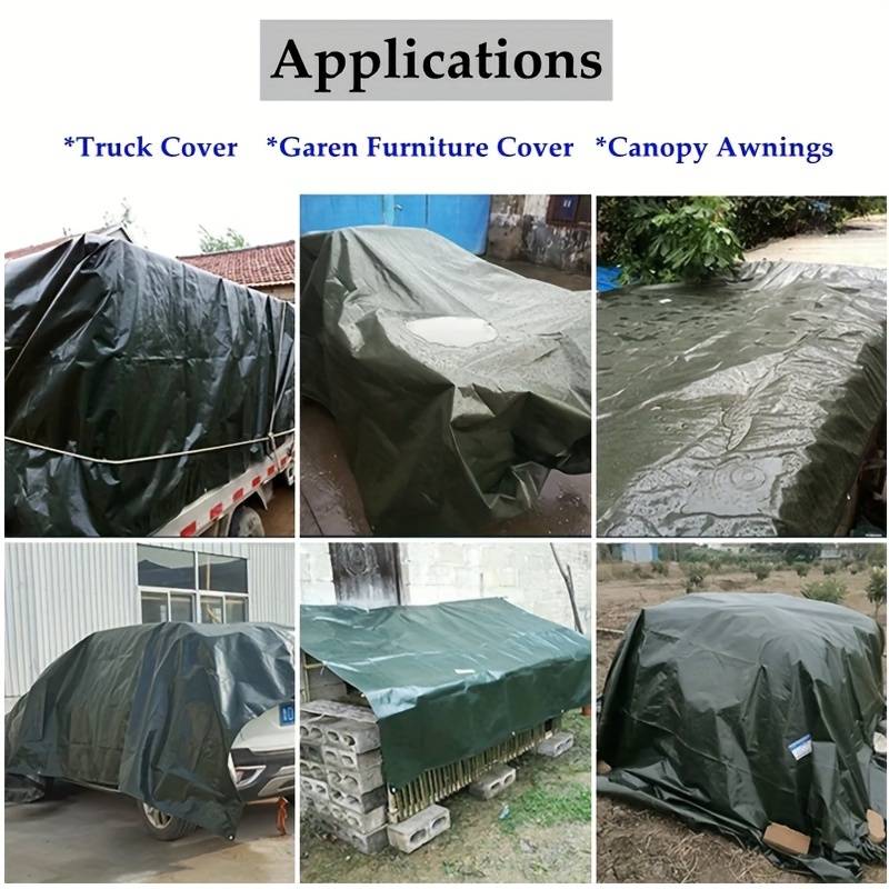 Waterproof Large Tarpaulin Cus - огляд і ціна Waterproof Tarp Shelter