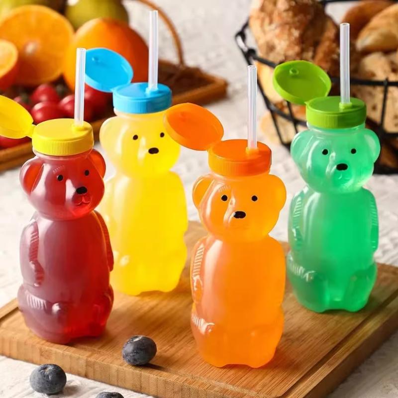 Cute Bear Shaped Bottle Plasti - огляд і ціна Bear Canister