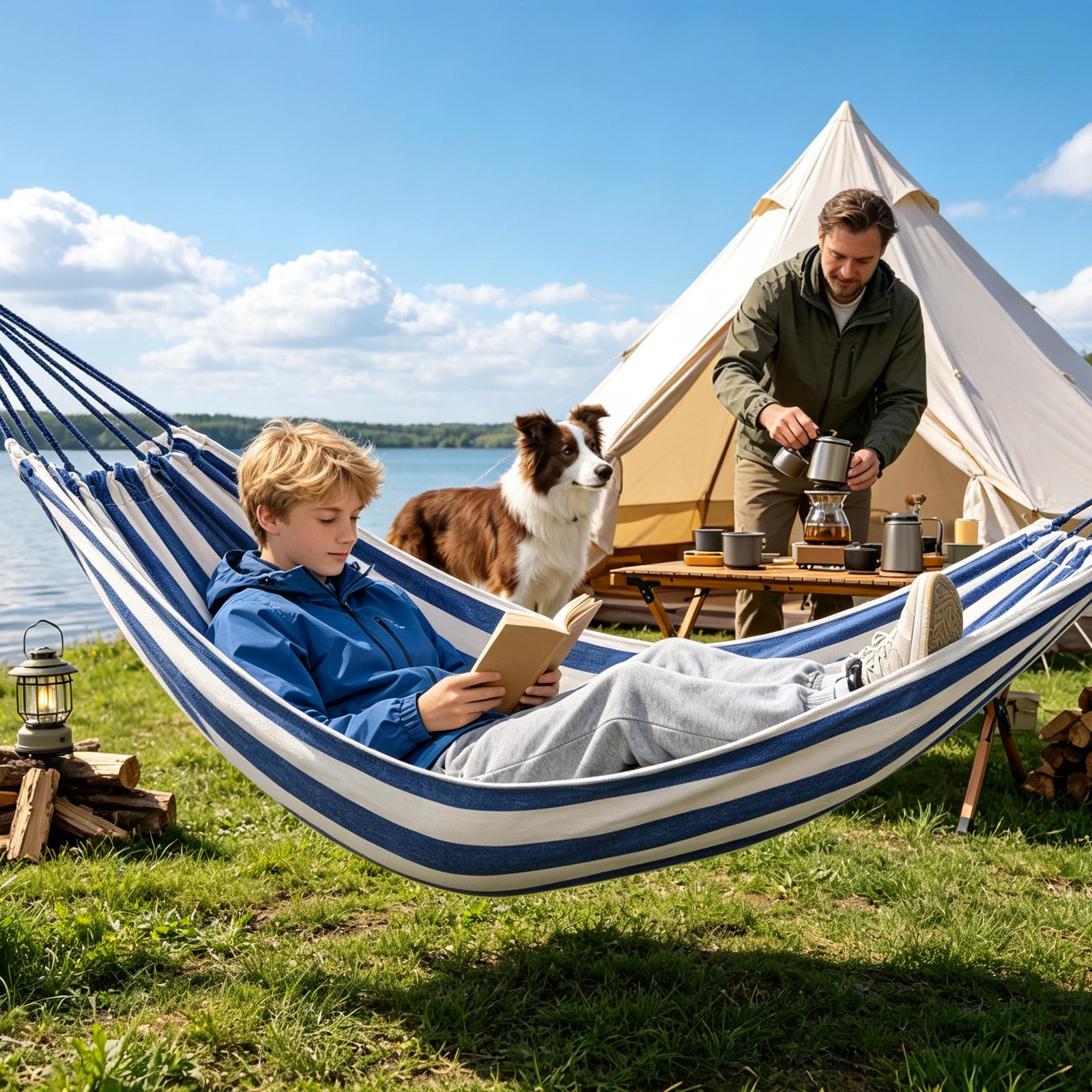 Portable Hammock 200x150cm Por - огляд і ціна Camping Hammock