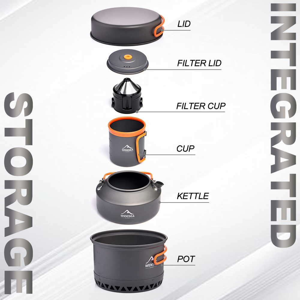 Camping Tableware Outdoor Cook - огляд і ціна Camping Quiet