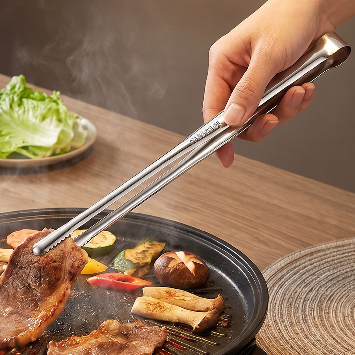 Grill Tongs Meat Culinary Nipp - огляд і ціна Camping Quiet