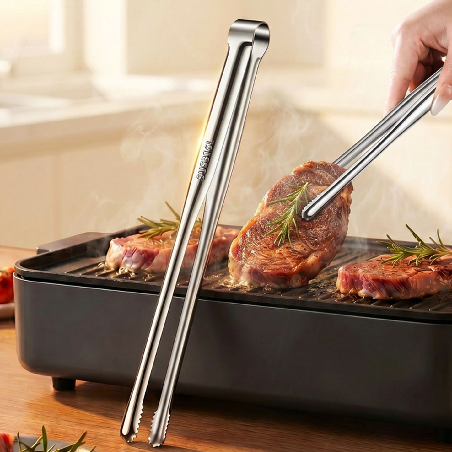 Grill Tongs Meat Culinary Nipp - огляд і ціна Camping Quiet