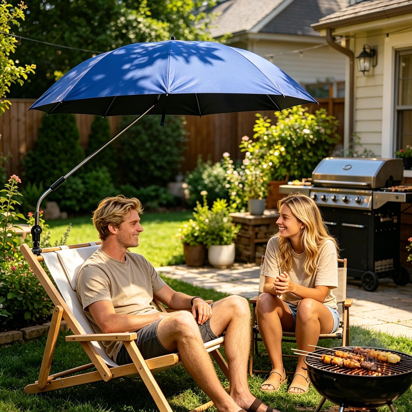 360 Adjustable Beach sun umbre - огляд і ціна Outdoor Camping Canopy