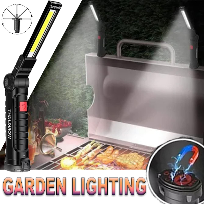 Portable LED Flashlight with M - огляд і ціна Camping Lantern