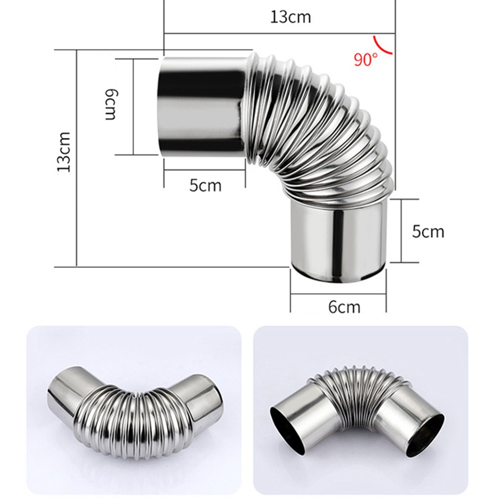 60/70/80mm  Stainless  Steel 9 - огляд і ціна Outdoor Camping Fireplace