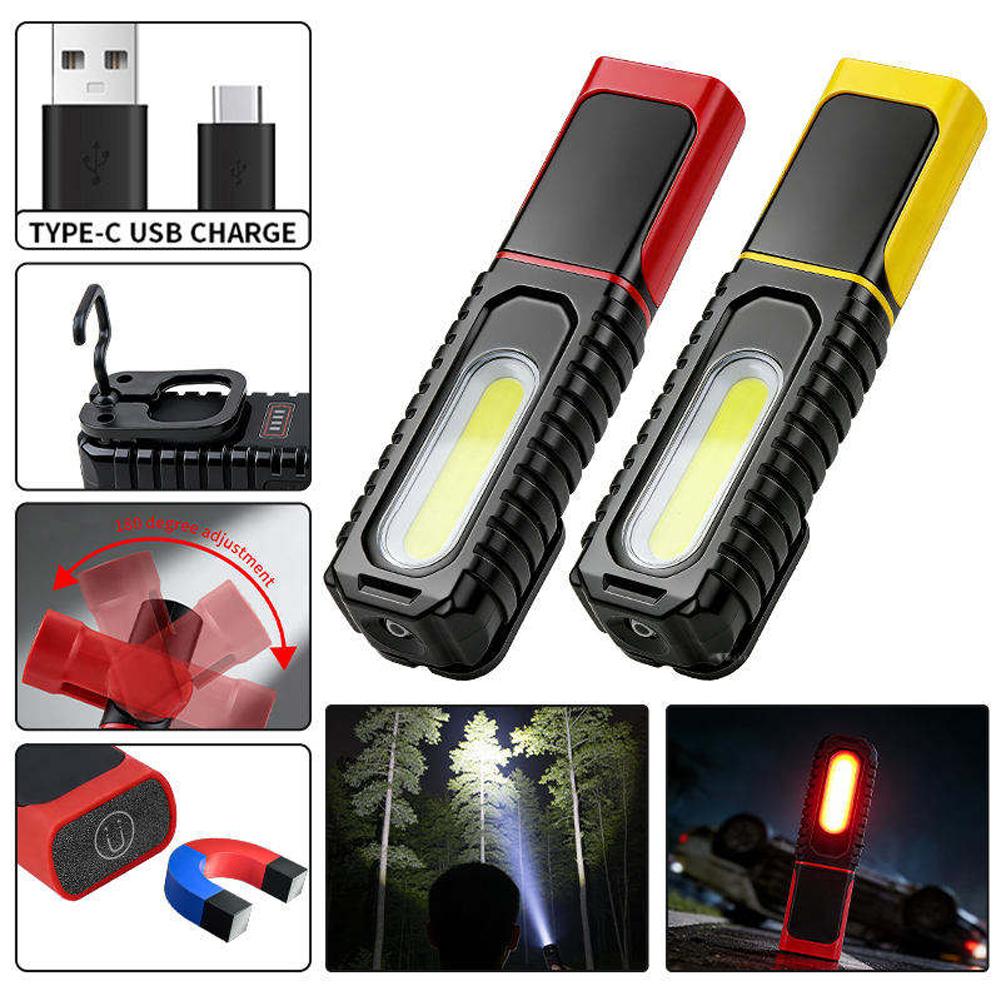 D93 COB LED Work Light Magneti - огляд і ціна Camping Lantern