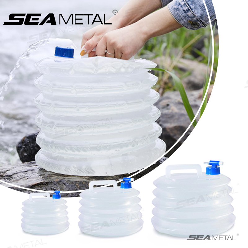 SEAMETAL 5L-15L Car Collapsibl - огляд і ціна Outdoor Camping Water Tank