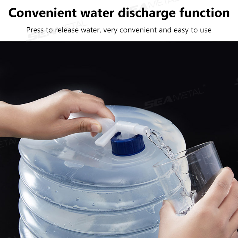 SEAMETAL 5L-15L Car Collapsibl - огляд і ціна Outdoor Camping Water Tank