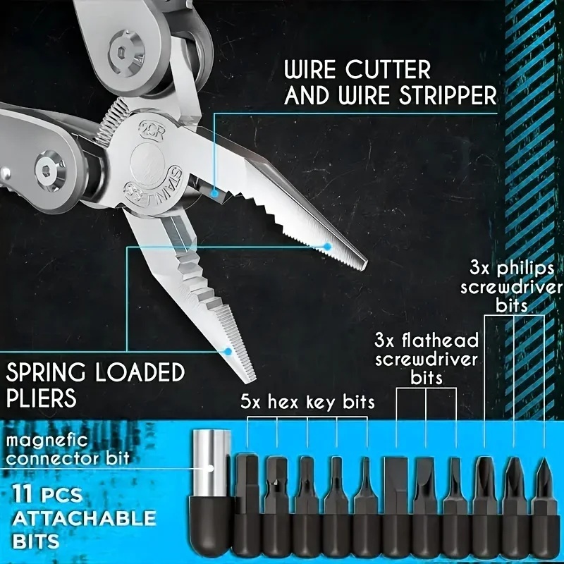 24in1 Multitool All In One Mul - огляд і ціна Outdoor Camping Essential Gear
