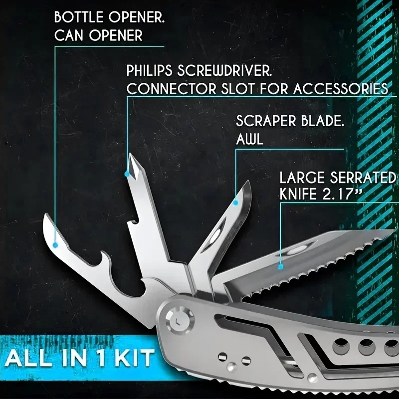 24in1 Multitool All In One Mul - огляд і ціна Outdoor Camping Essential Gear