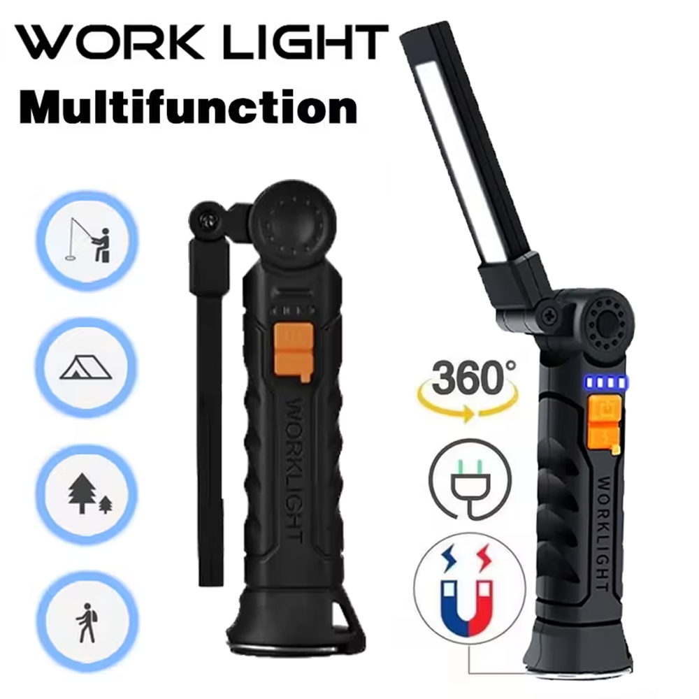 Portable COB LED Flashlight US - огляд і ціна Camping Lantern