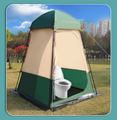 Large Size Oxford Fabric Four- - огляд і ціна Portable Camping Shower