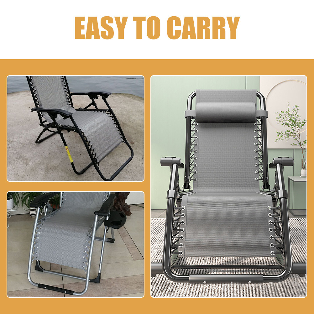 1Set Machine Washable Flexible - огляд і ціна Outdoor Camping Lounge Chairs