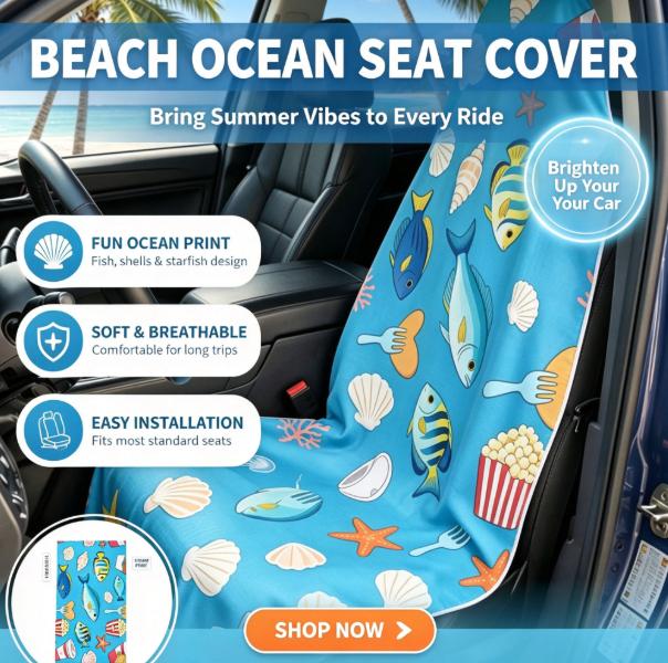 2‑in‑1 Beach Towel Car Seat Co - огляд і ціна Outdoor Camping Mat