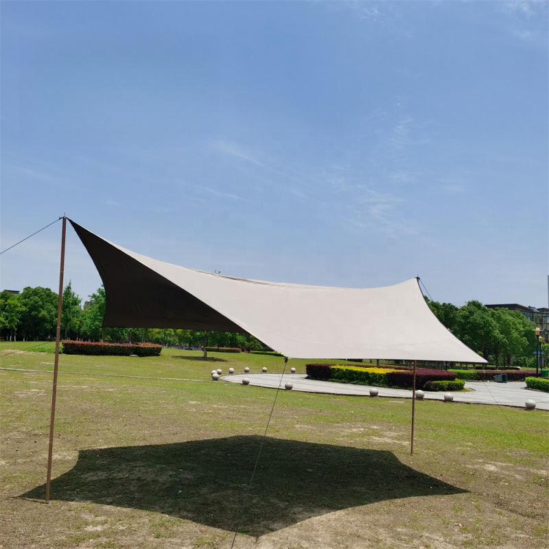 High Quality MCETO 4X5M Black  - огляд і ціна Waterproof Tarp Shelter