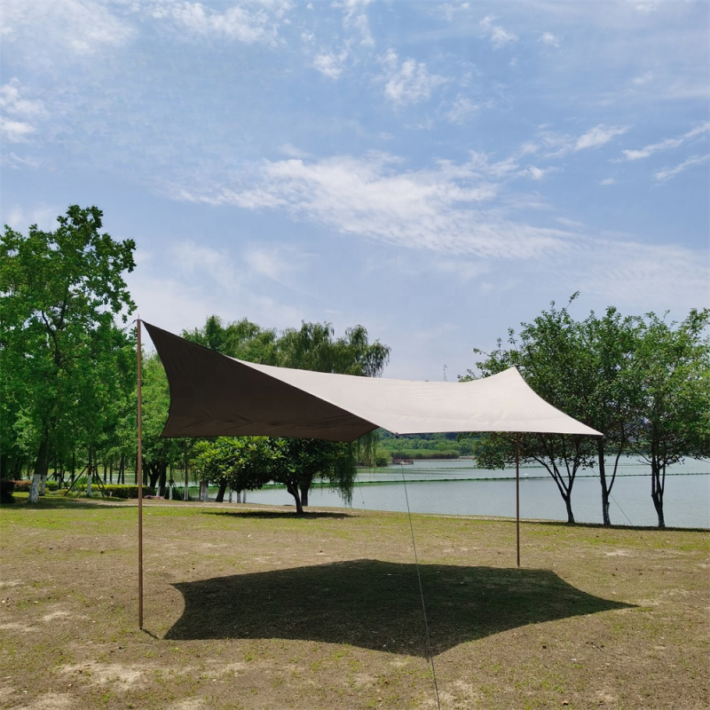 High Quality MCETO 4X5M Black  - огляд і ціна Waterproof Tarp Shelter