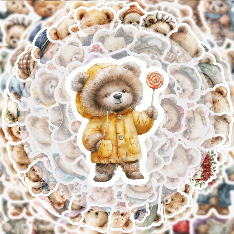 55 Retro Cute Teddy Bear Graff - огляд і ціна Bear Canister