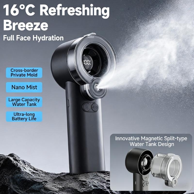 Portable Handheld Fan 3600mah  - огляд і ціна Outdoor Camping Misting Fan