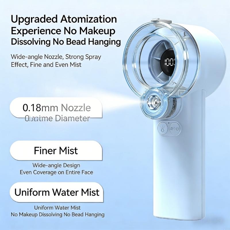 Portable Handheld Fan 3600mah  - огляд і ціна Outdoor Camping Misting Fan