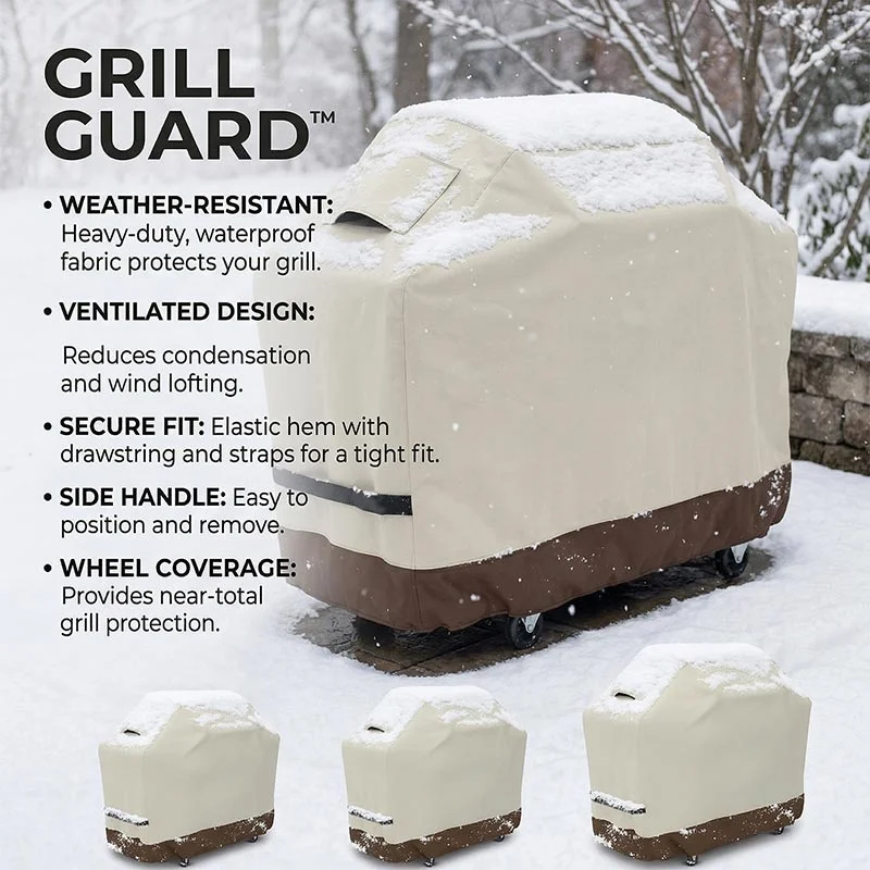 210D Oxford BBQ Cover,Outdoor  - огляд і ціна Outdoor Camping Grill