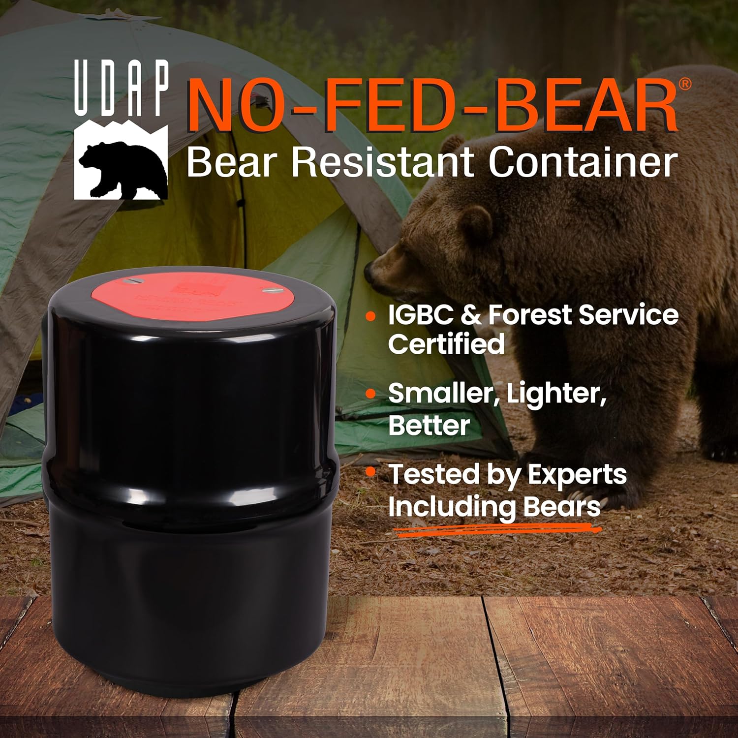 Lightweight Bear-Proof Food Ca - огляд і ціна Bear Canister