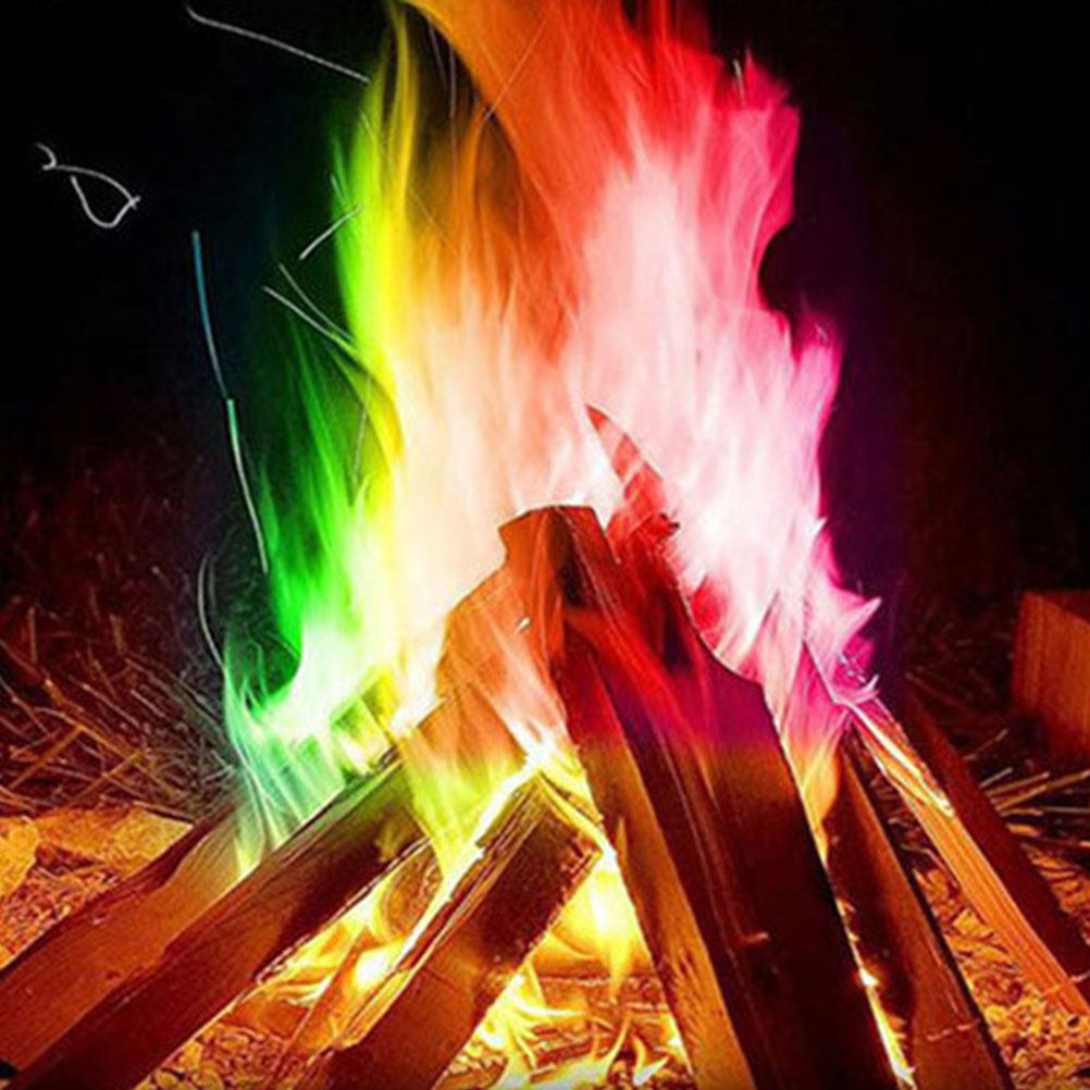 3 Pcs Fire Changing Color Pack - огляд і ціна Camping Quiet