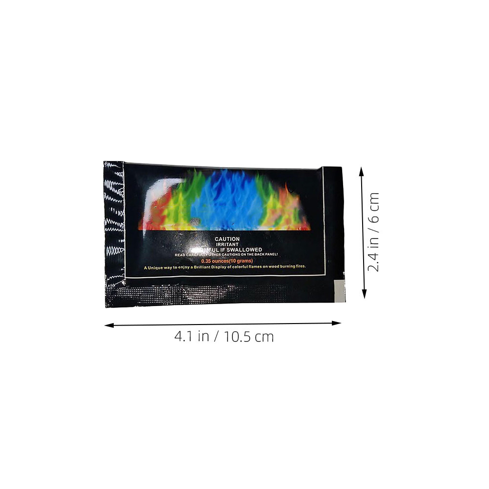 3 Pcs Fire Changing Color Pack - огляд і ціна Camping Quiet