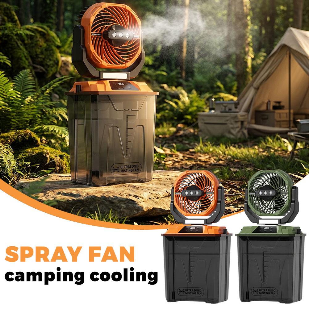 New Outdoor Misting Fan Campin - огляд і ціна Outdoor Camping Misting Fan