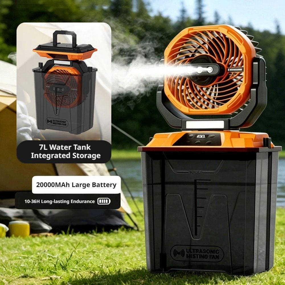 New Outdoor Misting Fan Campin - огляд і ціна Outdoor Camping Misting Fan