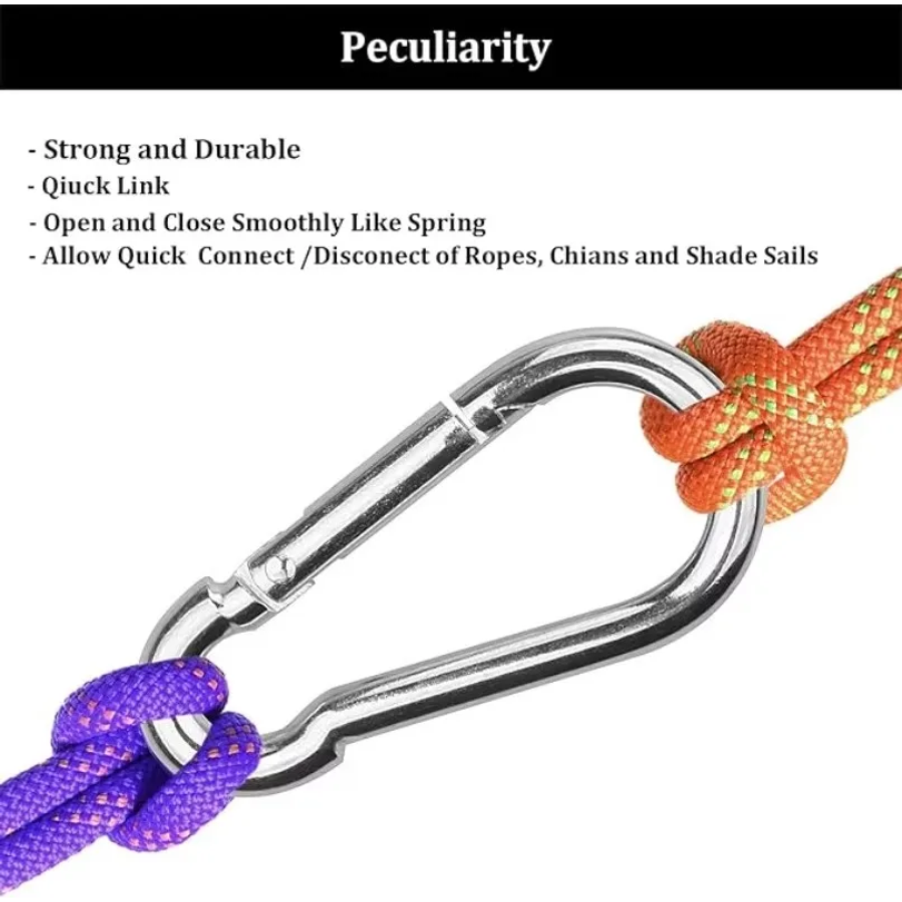 Mini Carabiner Alloy Survival  - огляд і ціна Outdoor Camping Essential Gear