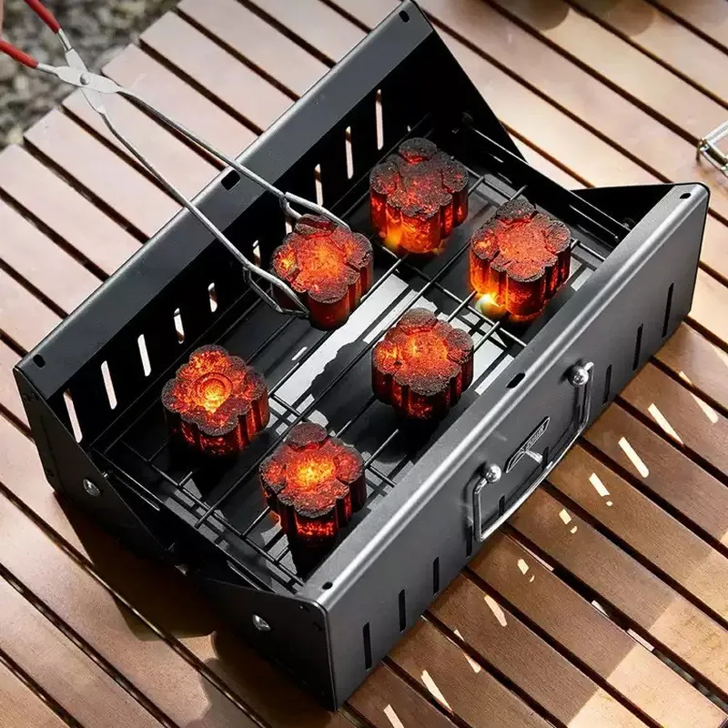 Portable Folding Wood Charcoal - огляд і ціна Outdoor Camping Grill