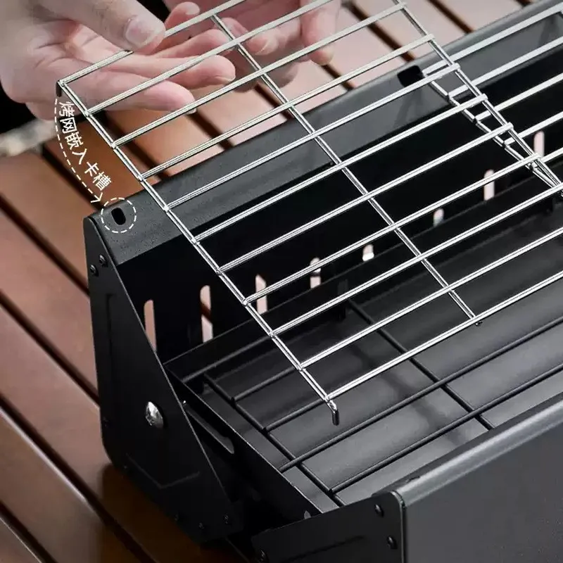 Portable Folding Wood Charcoal - огляд і ціна Outdoor Camping Grill