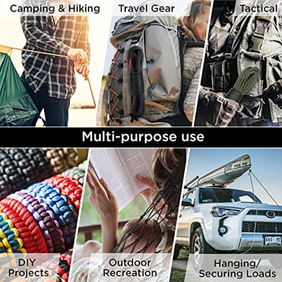 Tactical paracord rope for sur - огляд і ціна Outdoor Camping Essential Gear