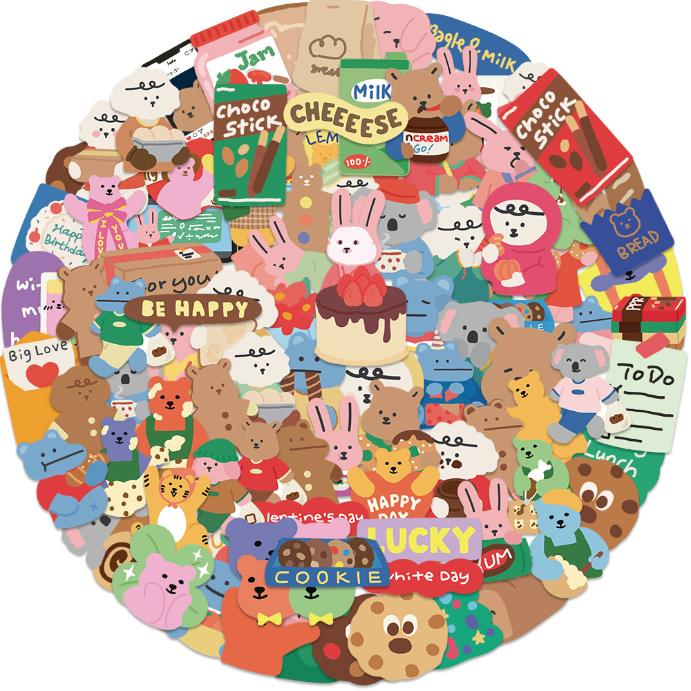 100Pcs Korean Dailylike Bear S - огляд і ціна Bear Canister