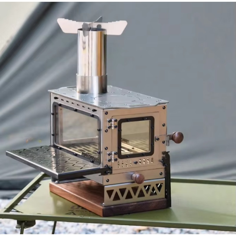 Wizard Mini Portable Stainless - огляд і ціна Outdoor Camping Fireplace