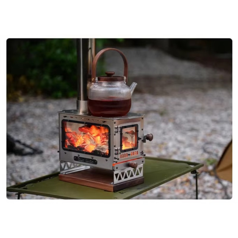 Wizard Mini Portable Stainless - огляд і ціна Outdoor Camping Fireplace