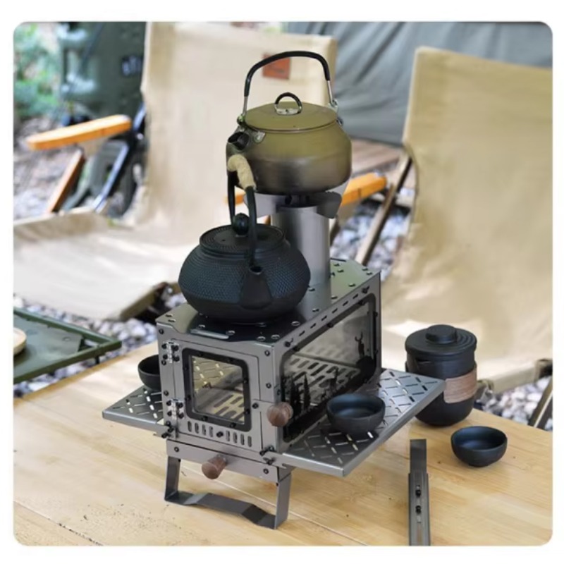 Wizard Mini Portable Stainless - огляд і ціна Outdoor Camping Fireplace