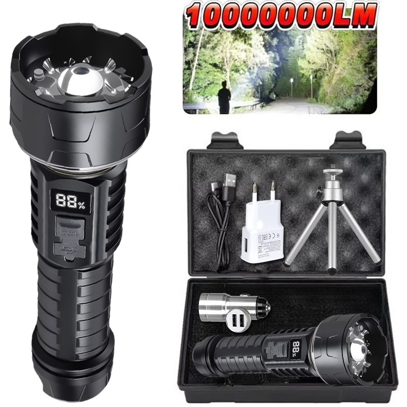 COB LED Flashlight Rechargeabl - огляд і ціна Camping Lantern