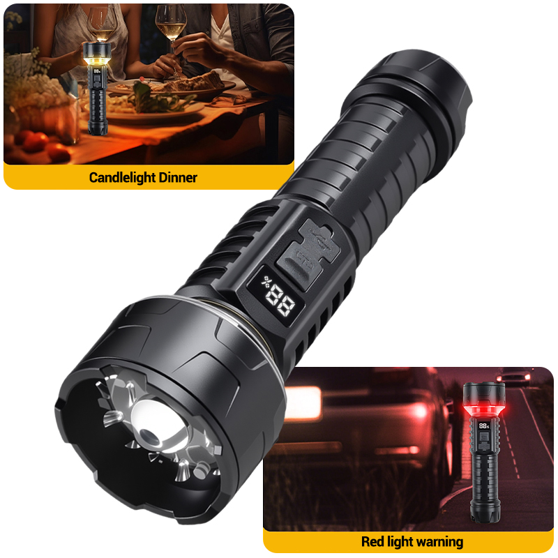 COB LED Flashlight Rechargeabl - огляд і ціна Camping Lantern