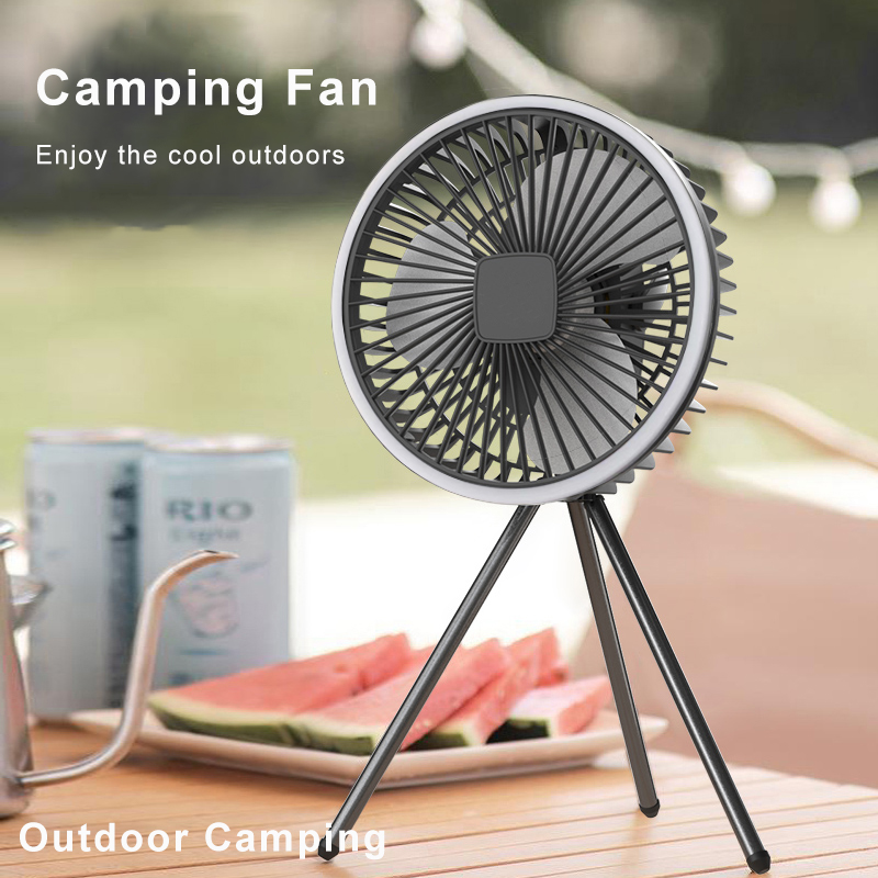 Portable Camping Fan 10000mAh  - огляд і ціна Outdoor Camping Misting Fan
